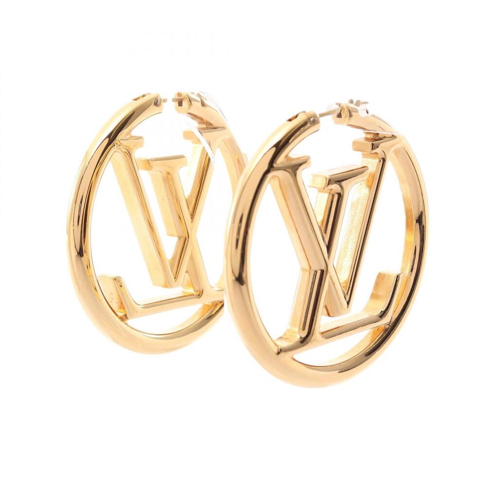 LOUIS VUITTON Gold Earrings